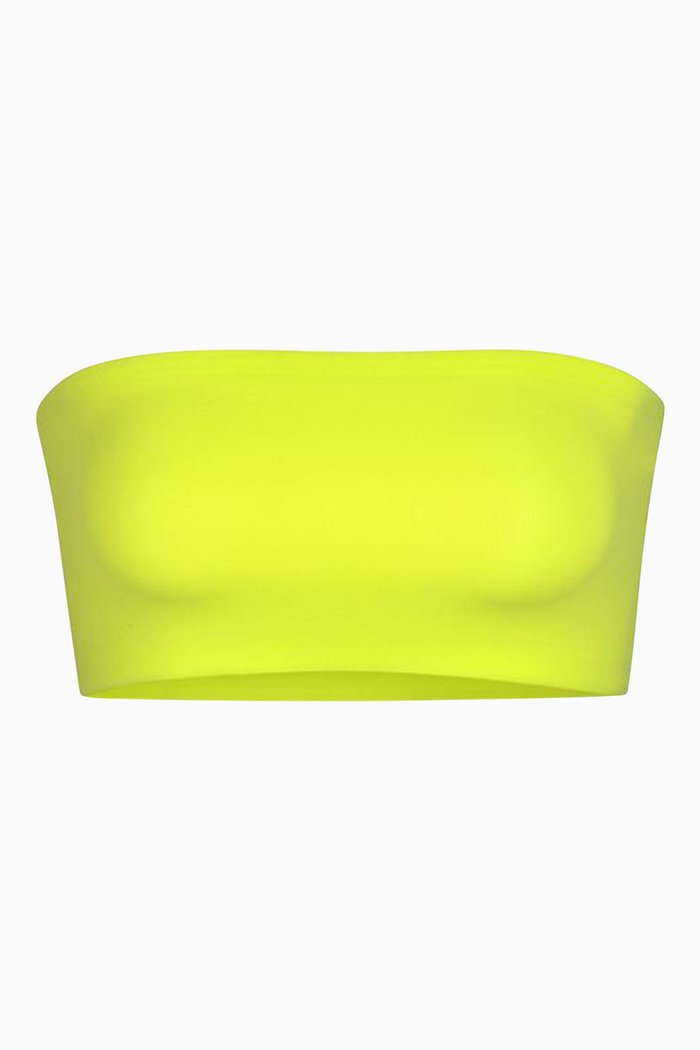Fits Everybody Bandeau Bra, Yellow