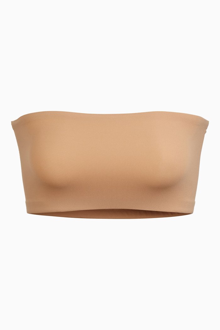 

Fits Everybody Bandeau Bra, Yellow