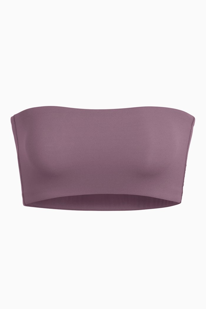 

Fits Everybody Bandeau Bra, Burgundy