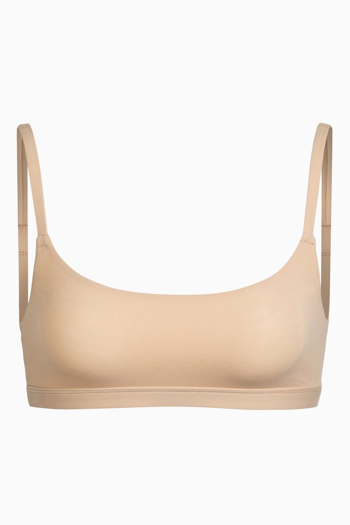 

Fits Everybody Scoop Neck Bra, Grey