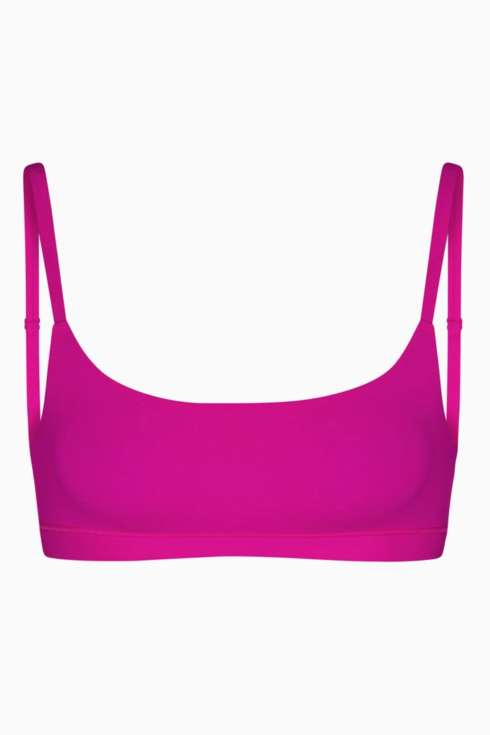Fits Everybody Scoop Neck Bra, Pink