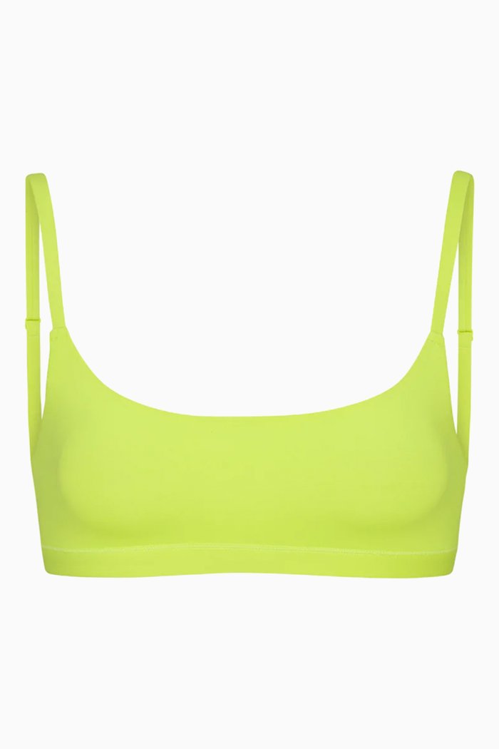 

Fits Everybody Scoop Neck Bra, Yellow