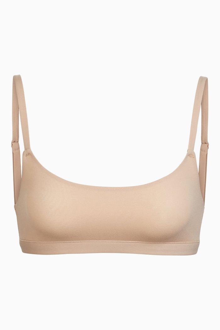

Fits Everybody Scoop Neck Bra, Brown