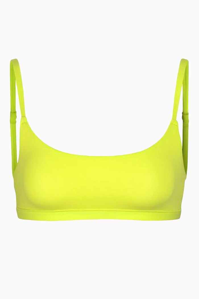 

Fits Everybody Scoop Neck Bra, Yellow
