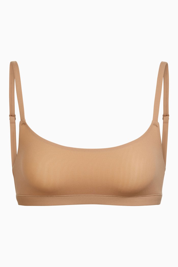 Fits Everybody Scoop Neck Bra, Yellow