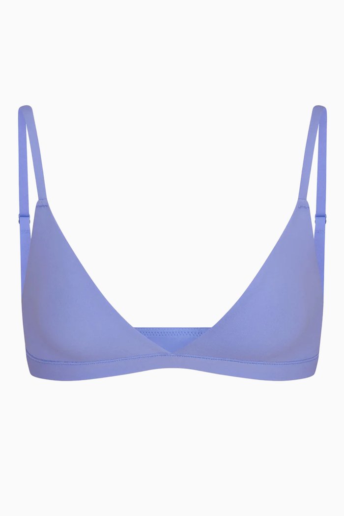 

Fits Everybody Triangle Bralette, Blue