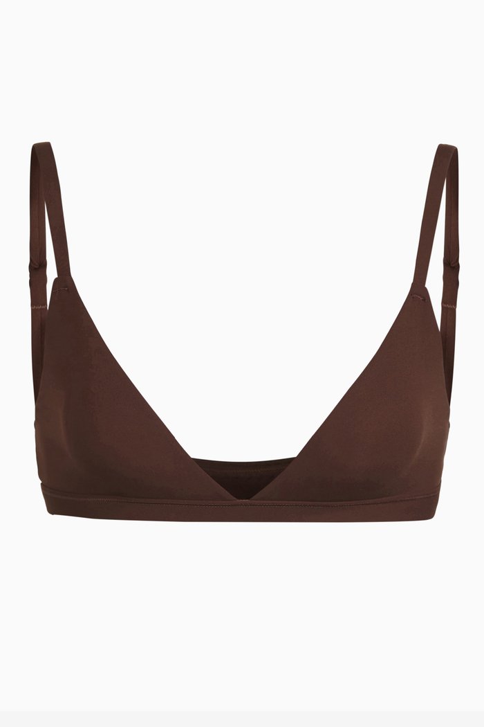 

Fits Everybody Triangle Bra, Brown