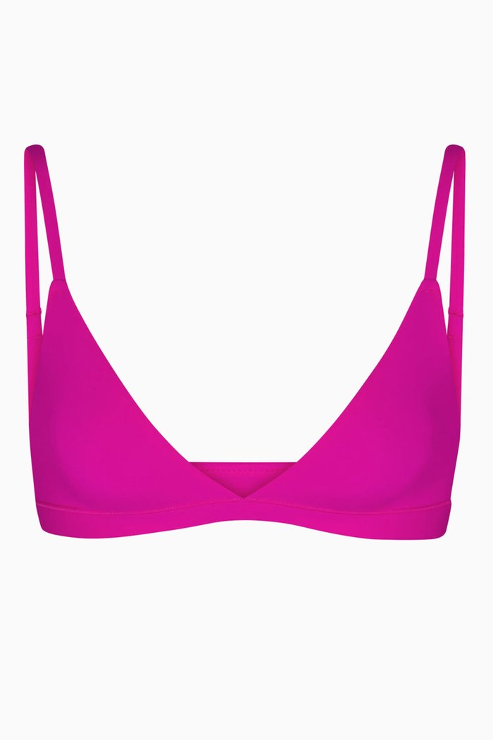 

Fits Everybody Triangle Bralette, Pink