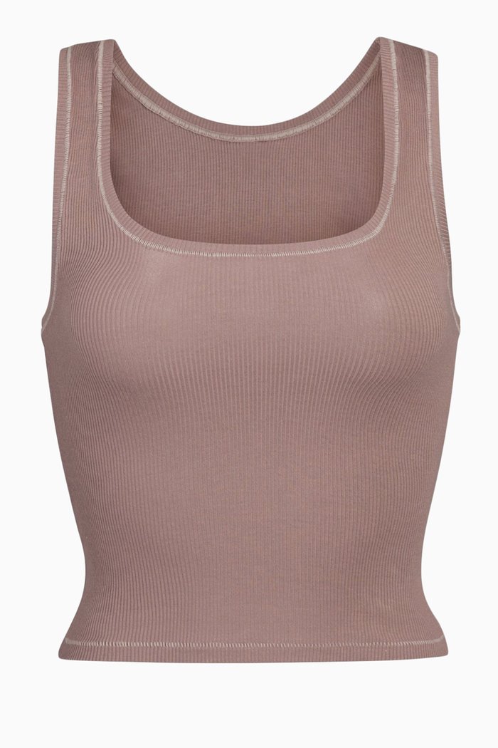 Cotton Rib Tank, Neutral