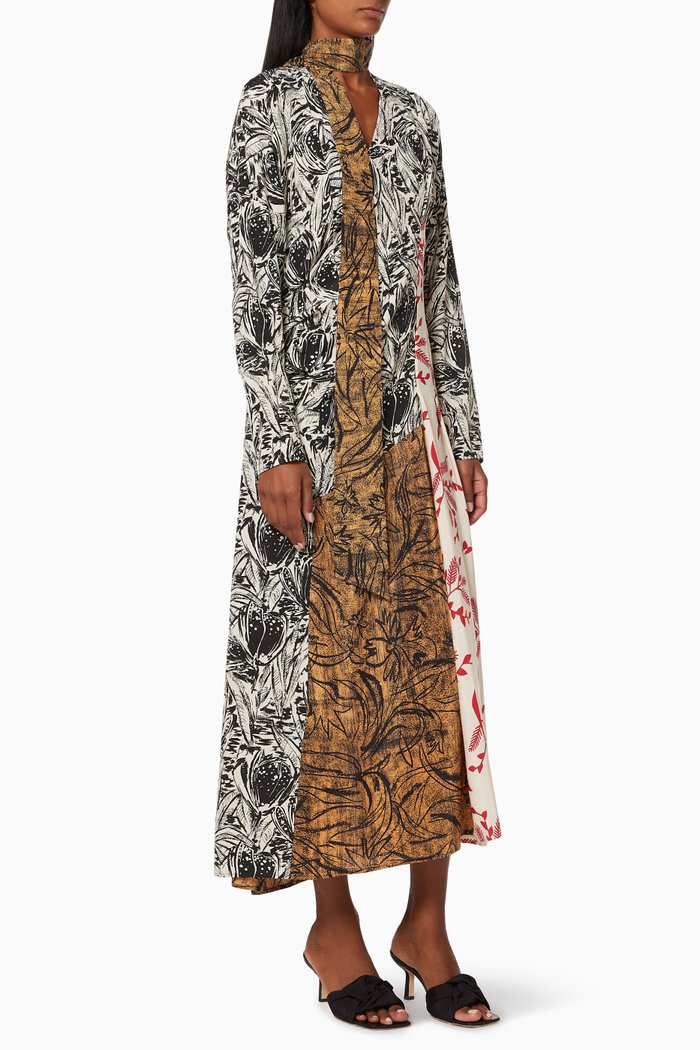 

Rapallo Silk Dress, Multicolour