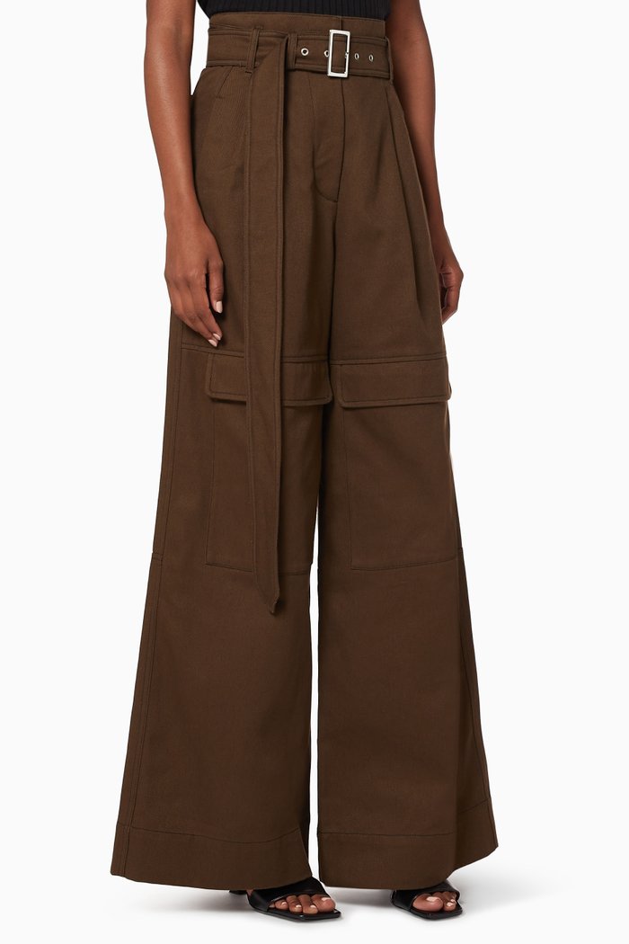 

Ornati Cotton Trousers, Brown