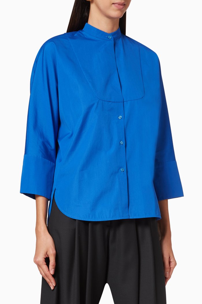 

Nativa Cotton Shirt, Blue