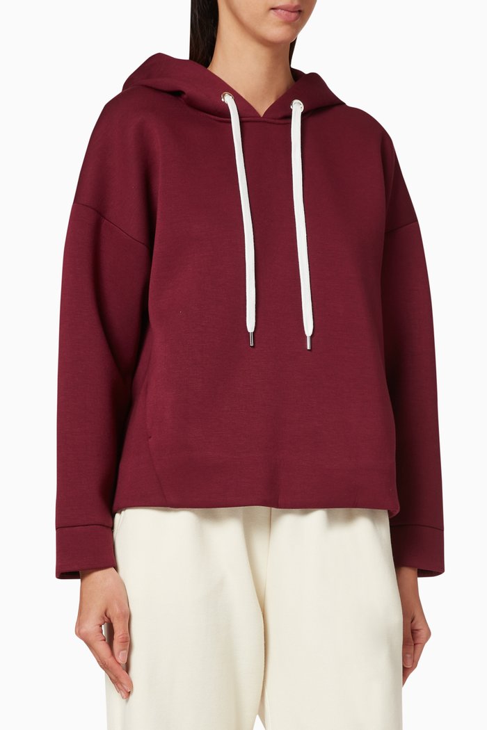 

Rodano Boxy Hoodie, Burgundy
