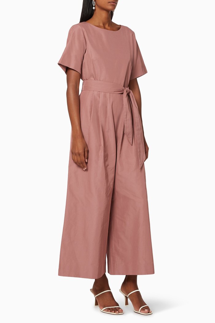 

Grazia Cotton Jumpsuit, Pink