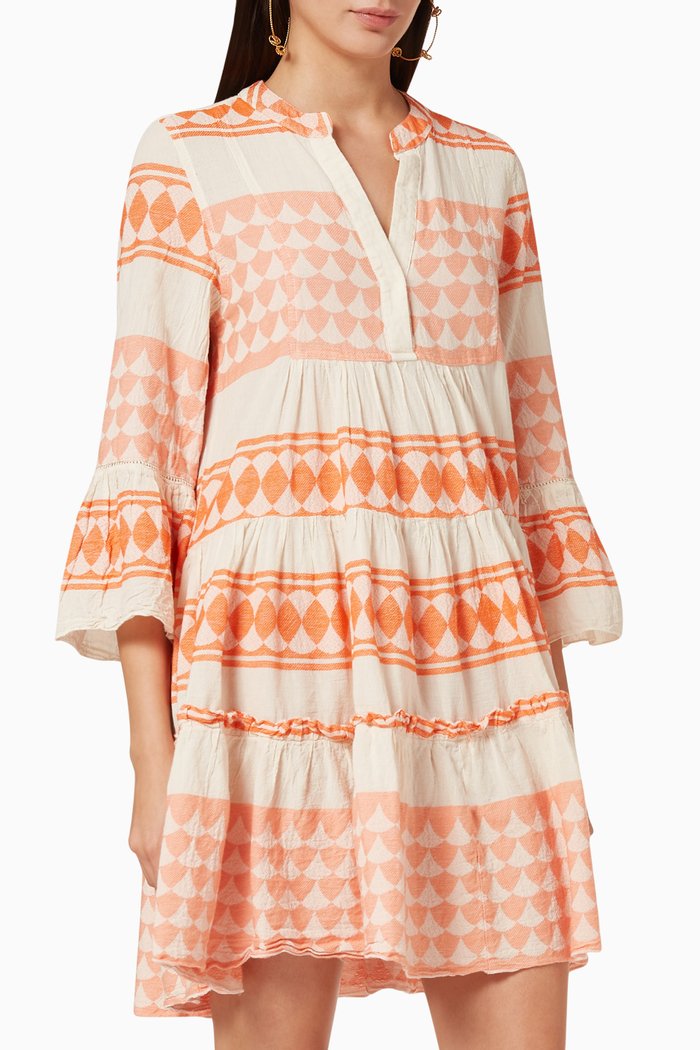 

Zakar Cotton Dress, Orange