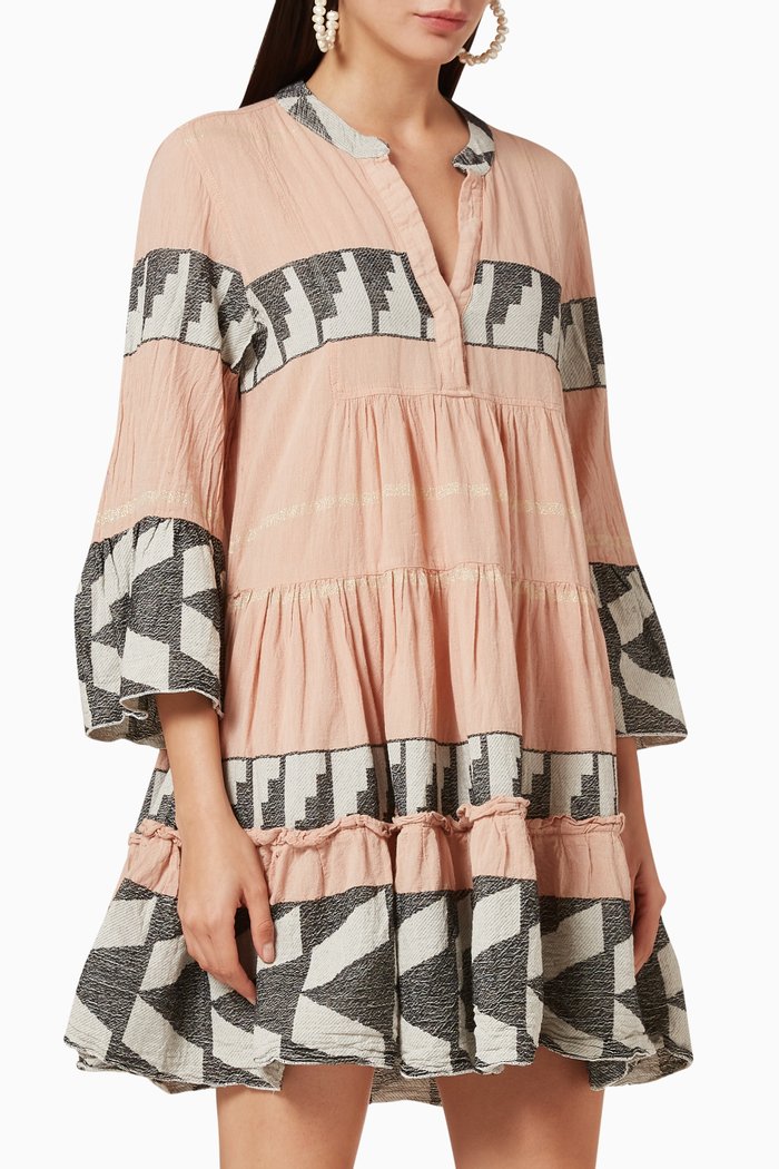 

Zakar Cotton Dress, Orange