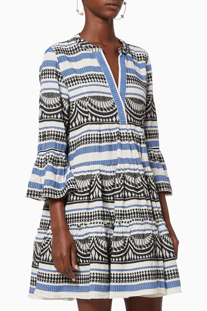 

Zakar Cotton Dress, Multicolour