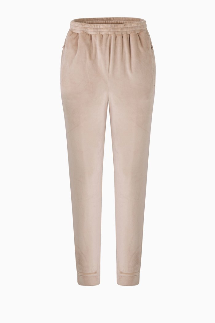 

Velour Fleece Joggers, Neutral