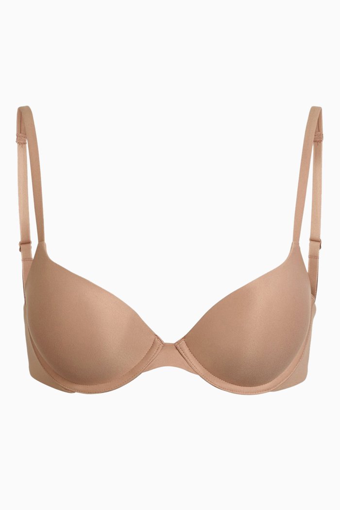 

Fits Everybody Push Up Bra, Brown