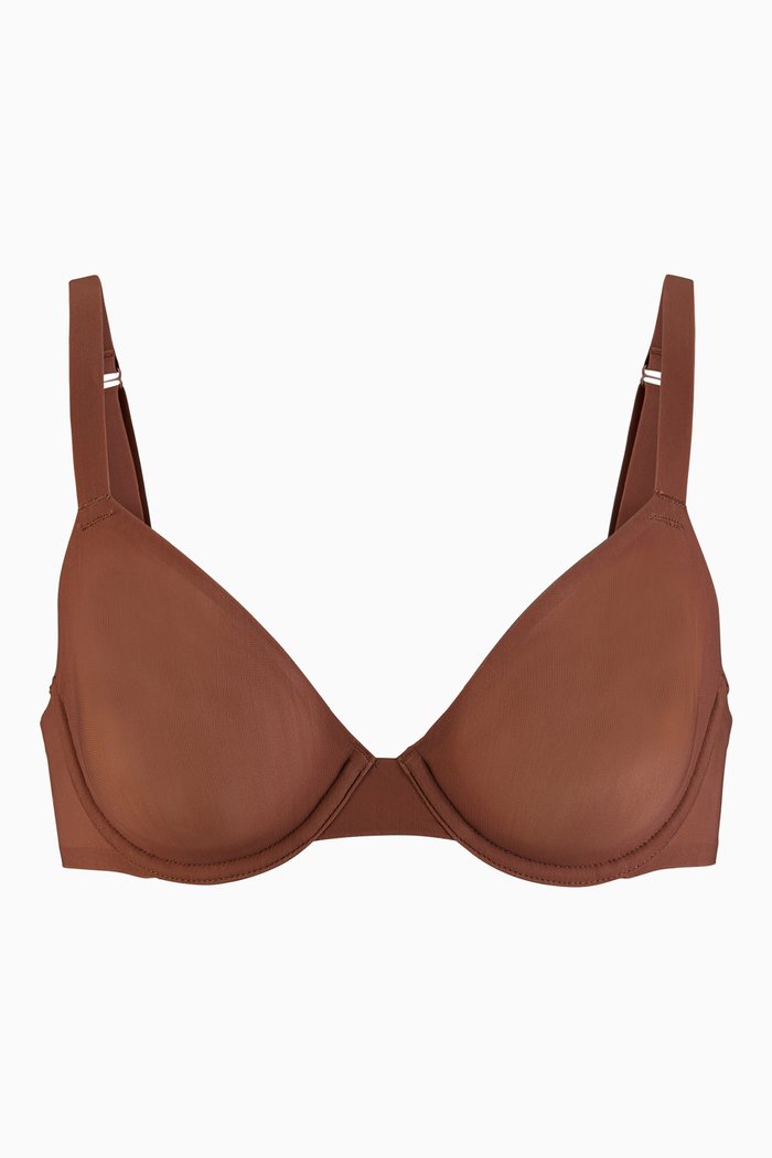 

Naked Demi Underwire Bra, Red