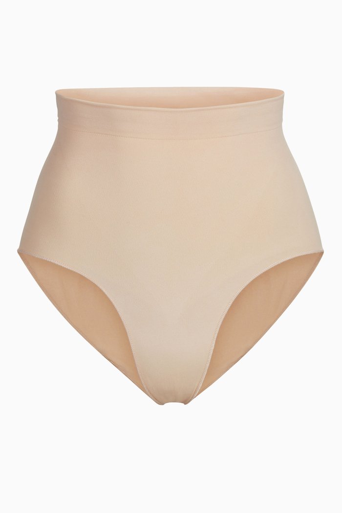 

Seamless Sculpt Sculpting Mid Waist Brief, Brown