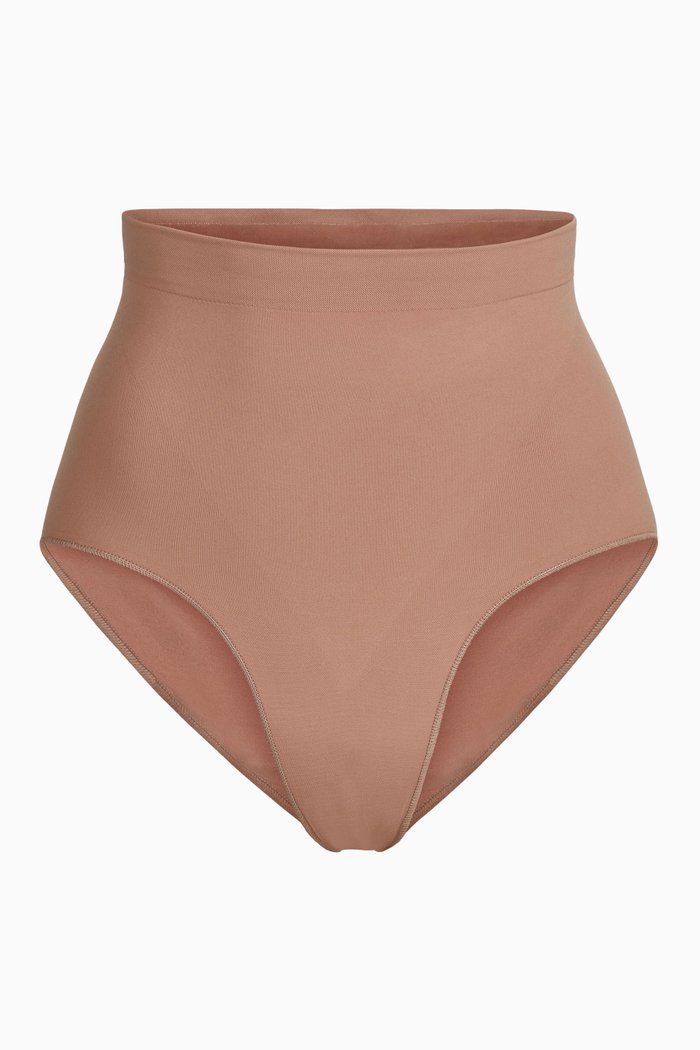 

Seamless Sculpt Sculpting Mid Waist Brief, Brown