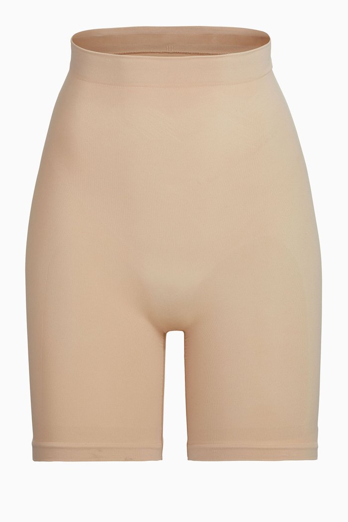 

Seamless Sculpt Sculpting Shorts Above The Knee, Grey