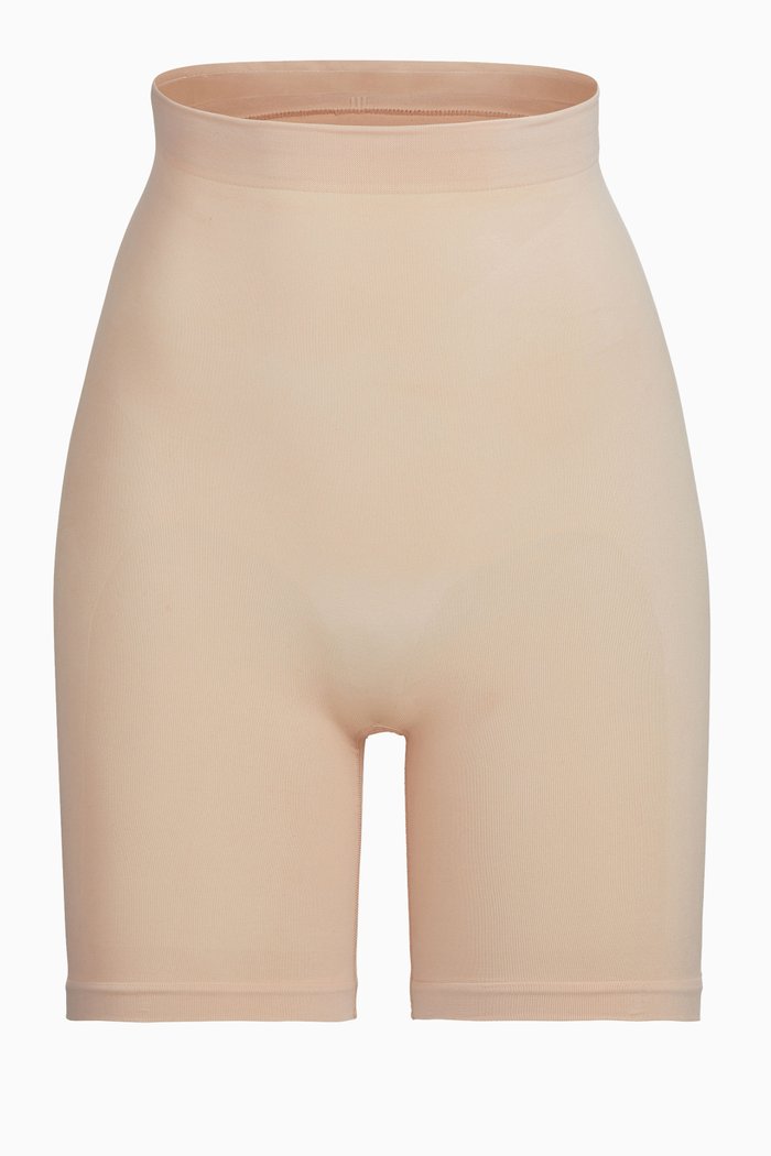 

Seamless Sculpt Sculpting Shorts Above The Knee, Brown