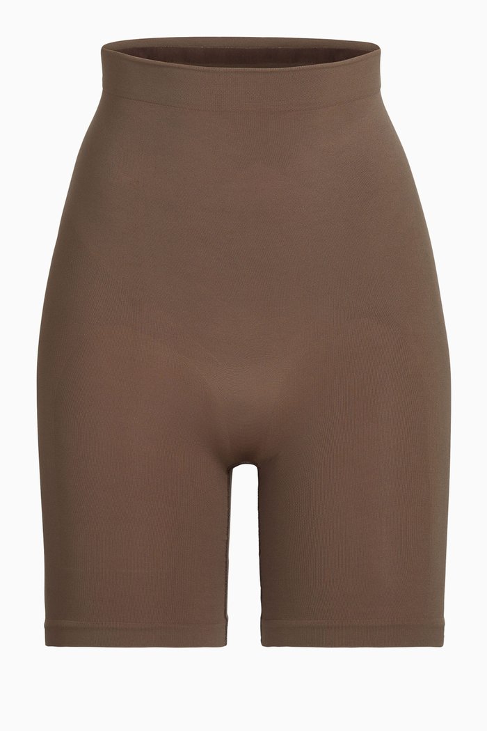 

Seamless Sculpt Sculpting Shorts Above The Knee, Black