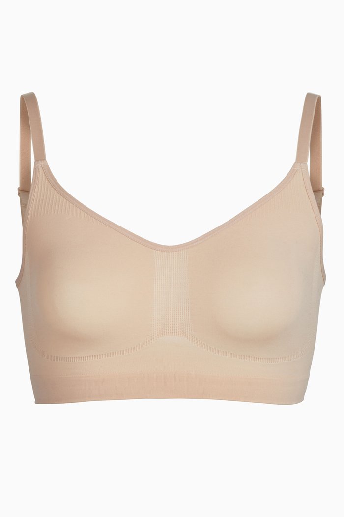 

Seamless Sculpt Sculpting Bra, Brown