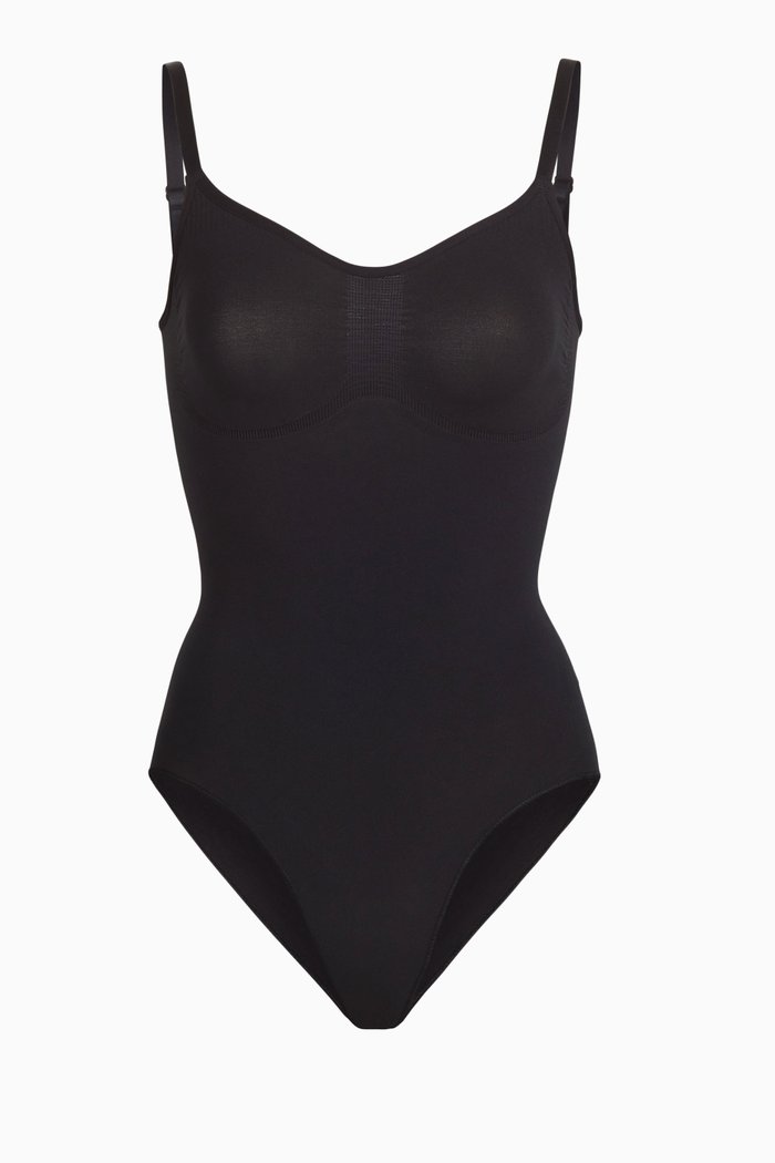 

Seamless Sculpt Sculpting Bodysuit, Black