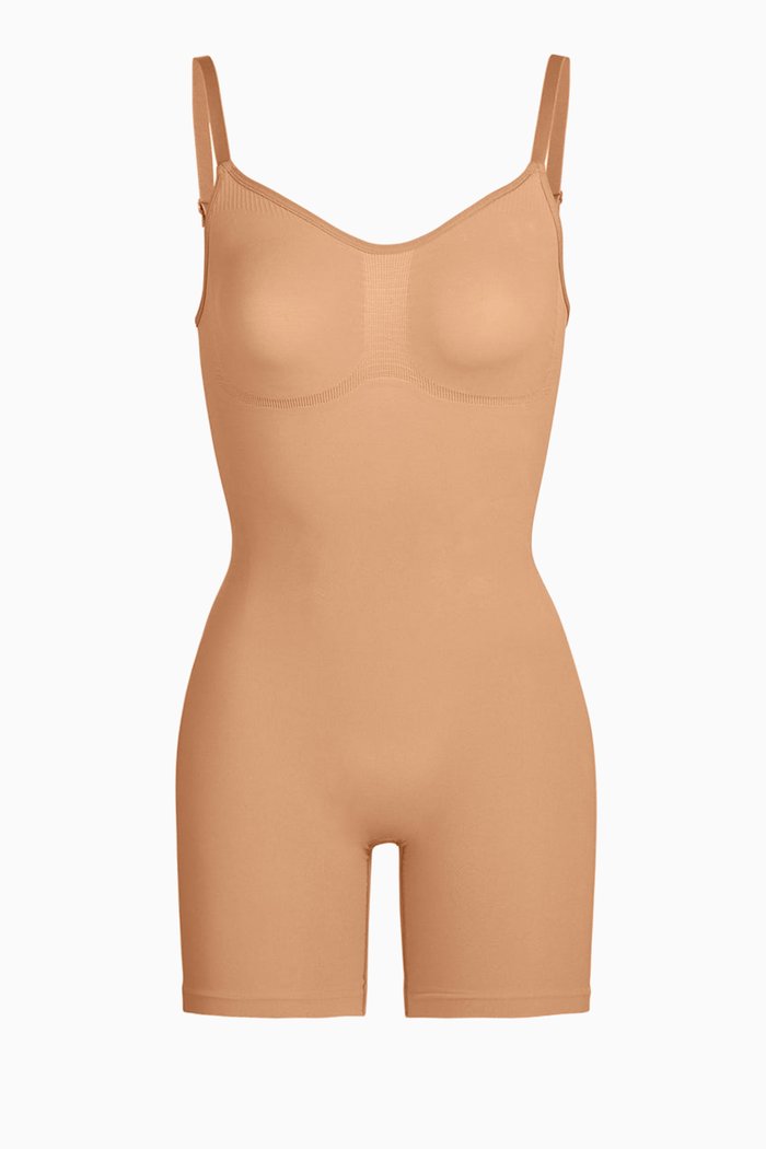 

Seamless Sculpt Sculpting Bodysuit Mid Thigh, Yellow