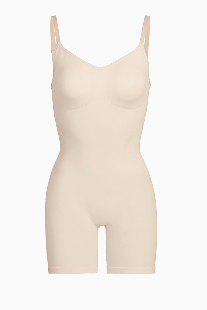 

Seamless Sculpt Sculpting Bodysuit Mid Thigh, Neutral