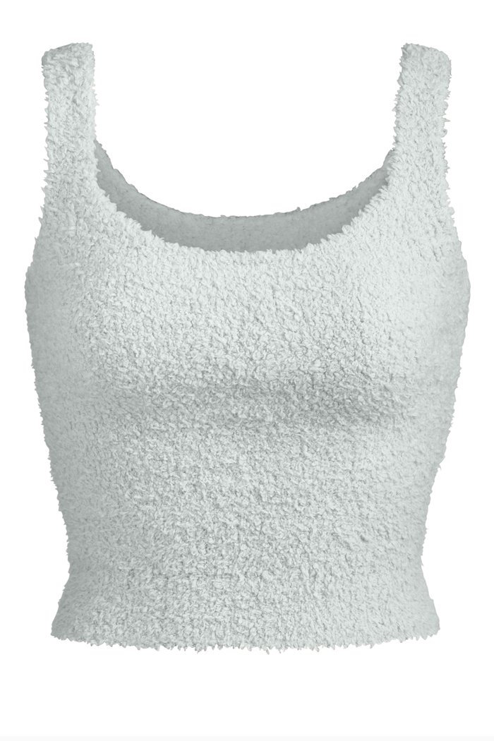 

Cozy Knit Tank, Blue