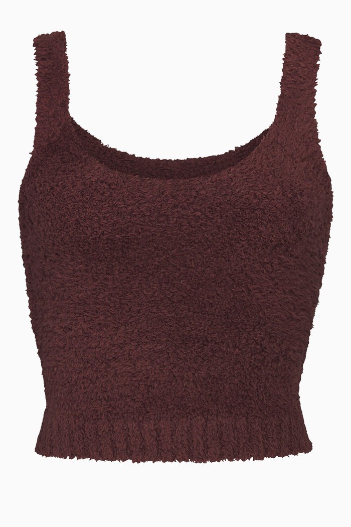 

Cozy Knit Tank, Brown