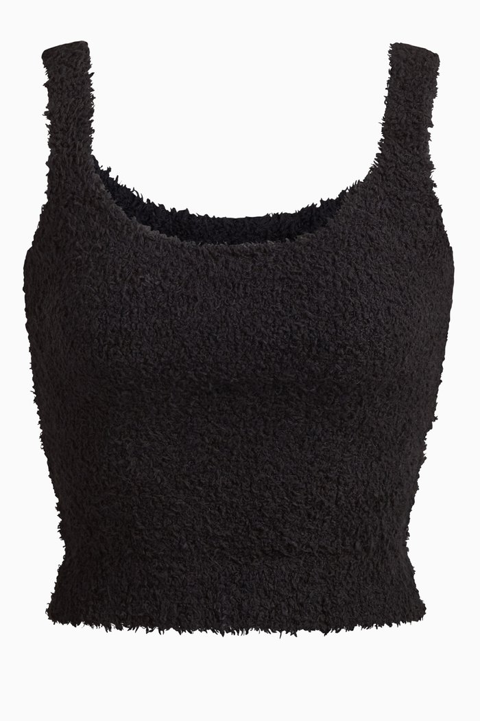 

Cozy Knit Tank, Black