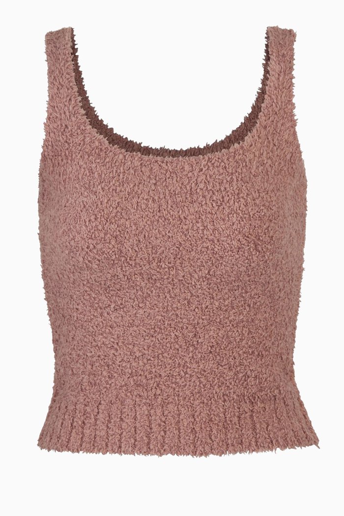 

Cozy Knit Tank, Brown