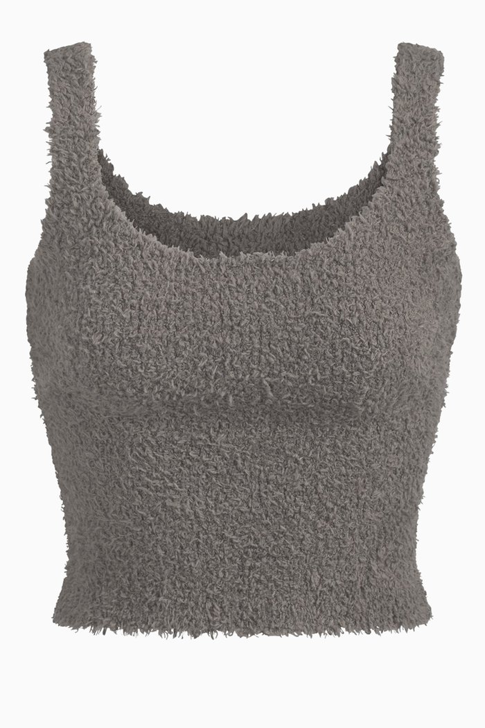 

Cozy Knit Tank, Grey