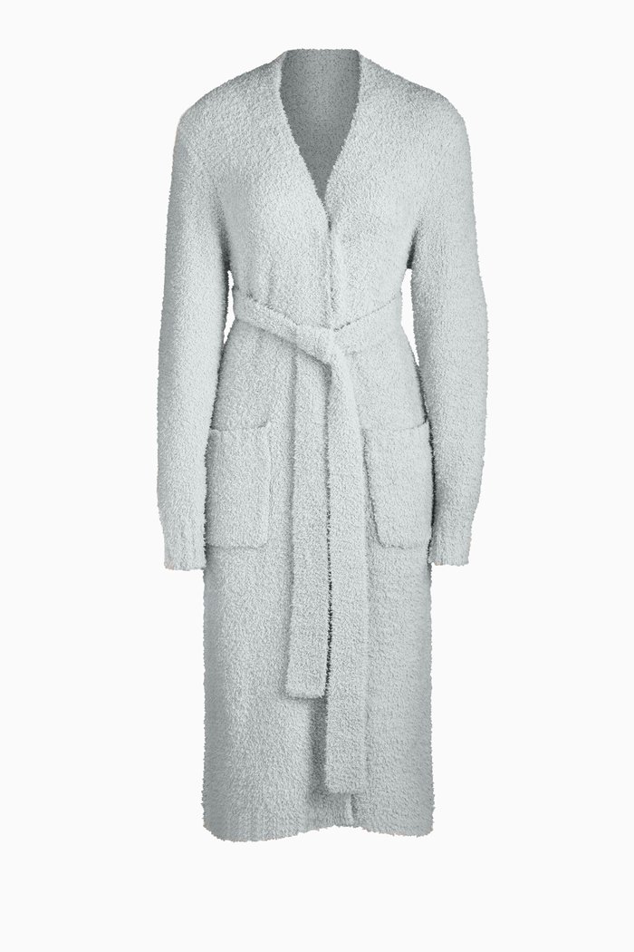 

Cozy Knit Robe, Blue