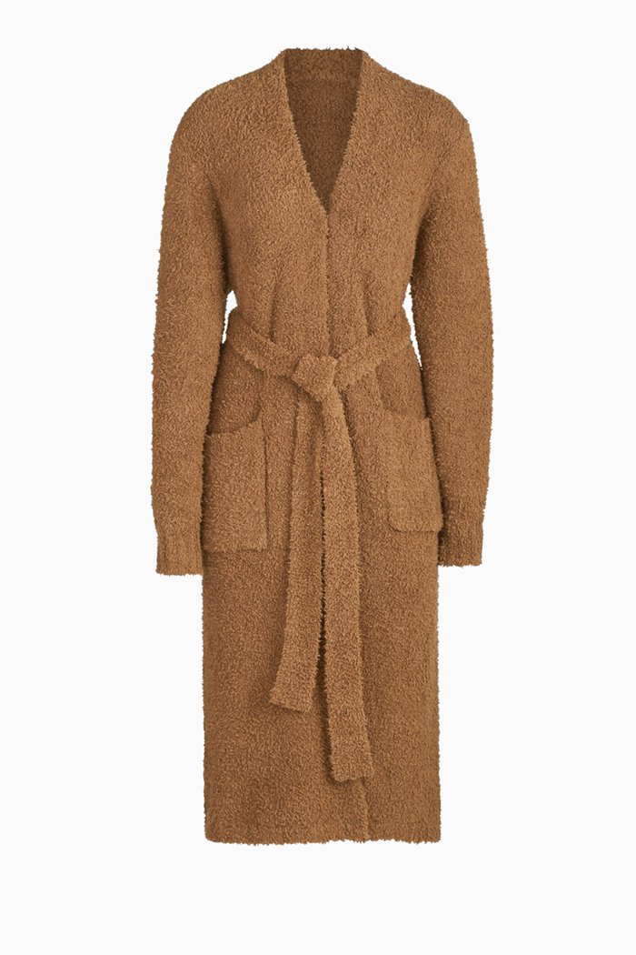 

Cozy Knit Robe, Brown