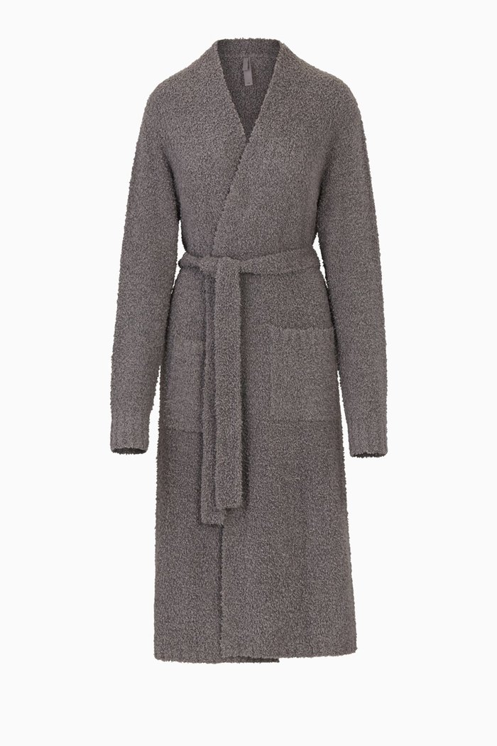 

Cozy Knit Robe, Grey