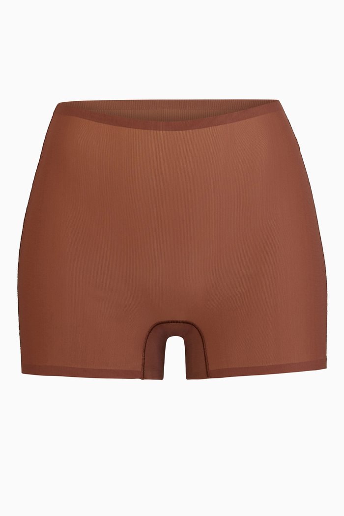 

Naked Boy Shorts, Red