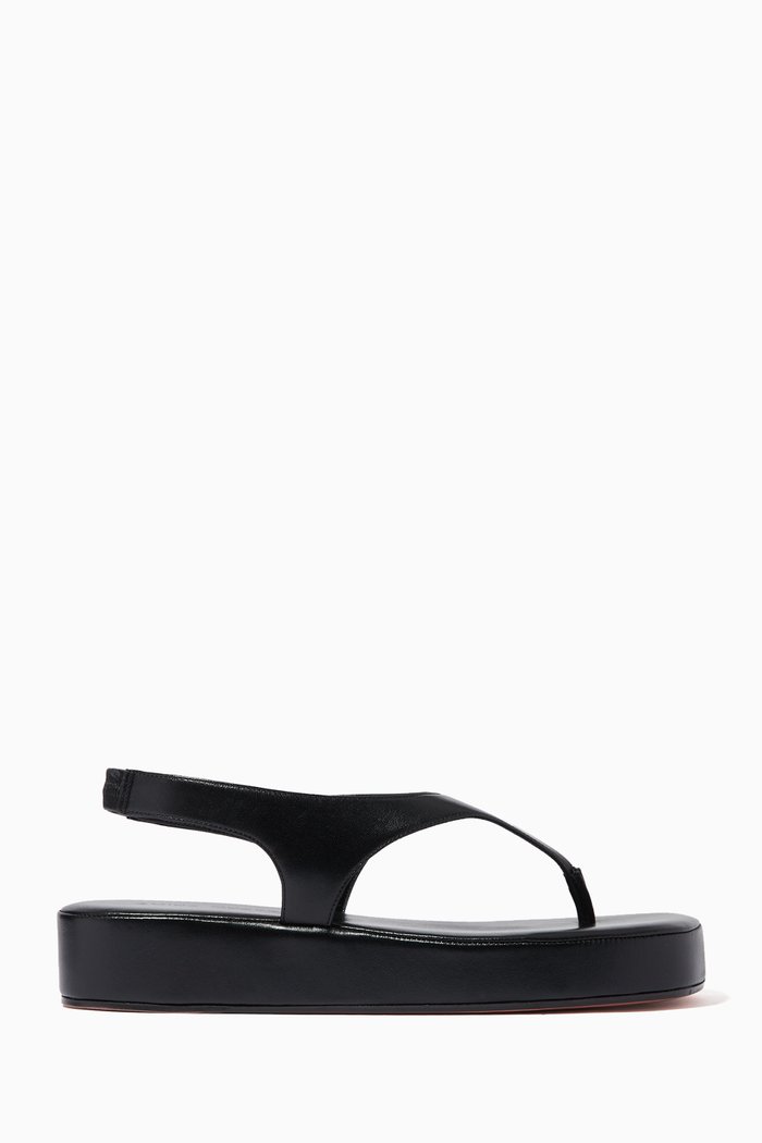 

Debora Flatform in Nappa, Black