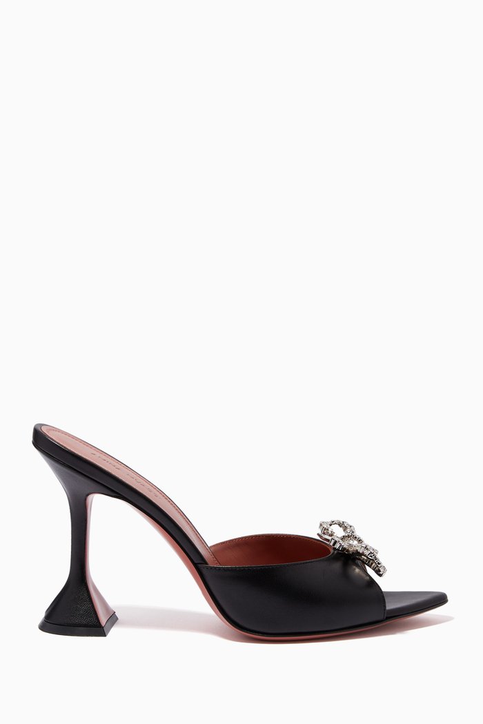 

Rosie Slippers in Nappa, Black