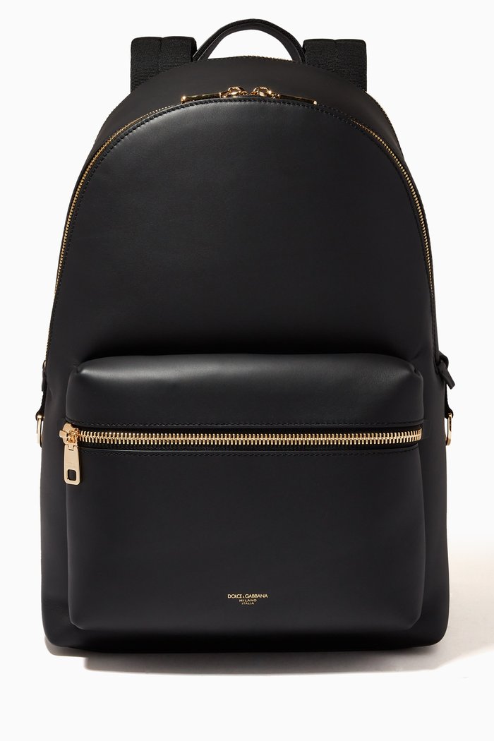 

Monreale Backpack in Leather, Black
