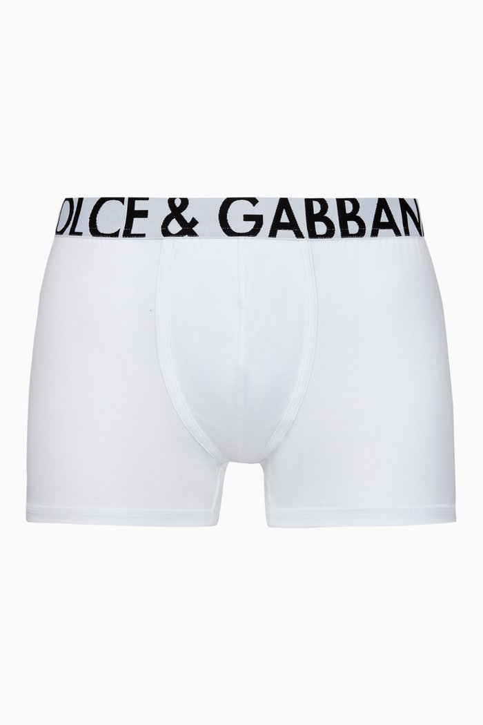 

Stretch Cotton Boxers, White