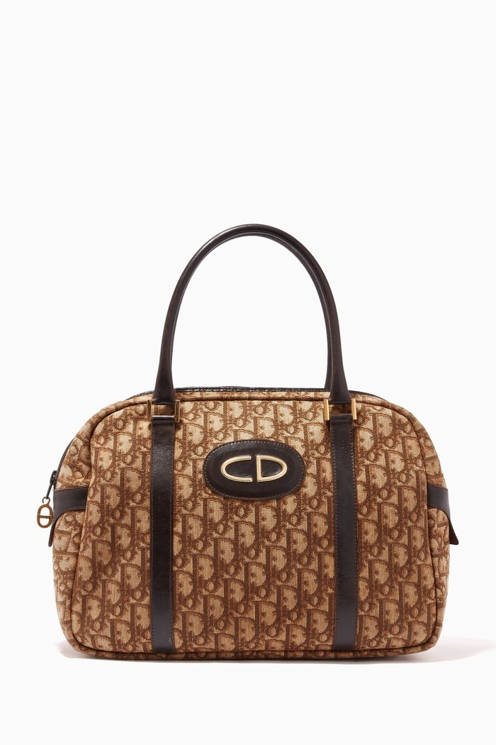

Trotter Shoulder Bag in Monogram Canvas, Brown