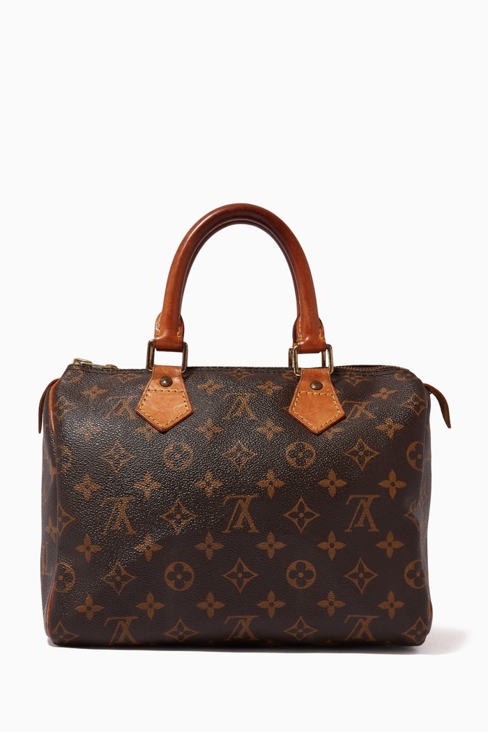 

Speedy 25 Bag in Monogram Canvas, Brown