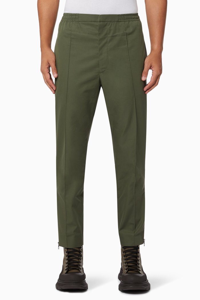 

Chino Pants in Cotton Gabardine, Green