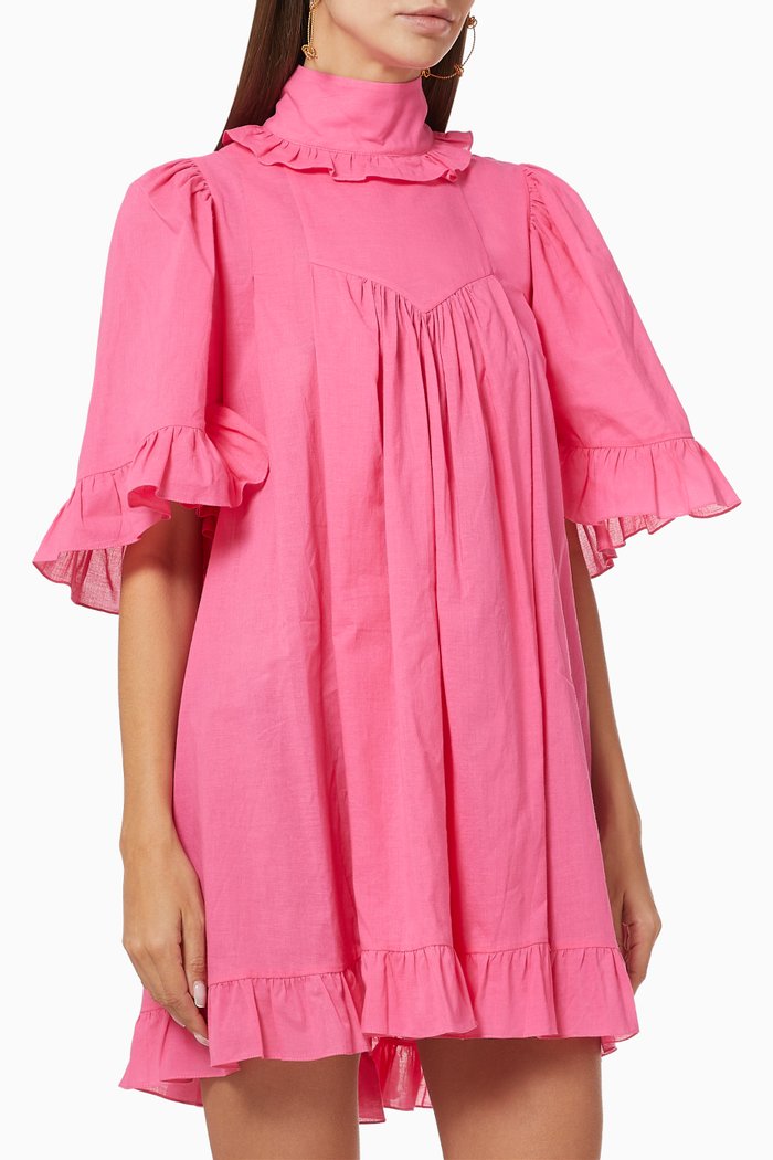 

Lulu Turtleneck Dress, Pink